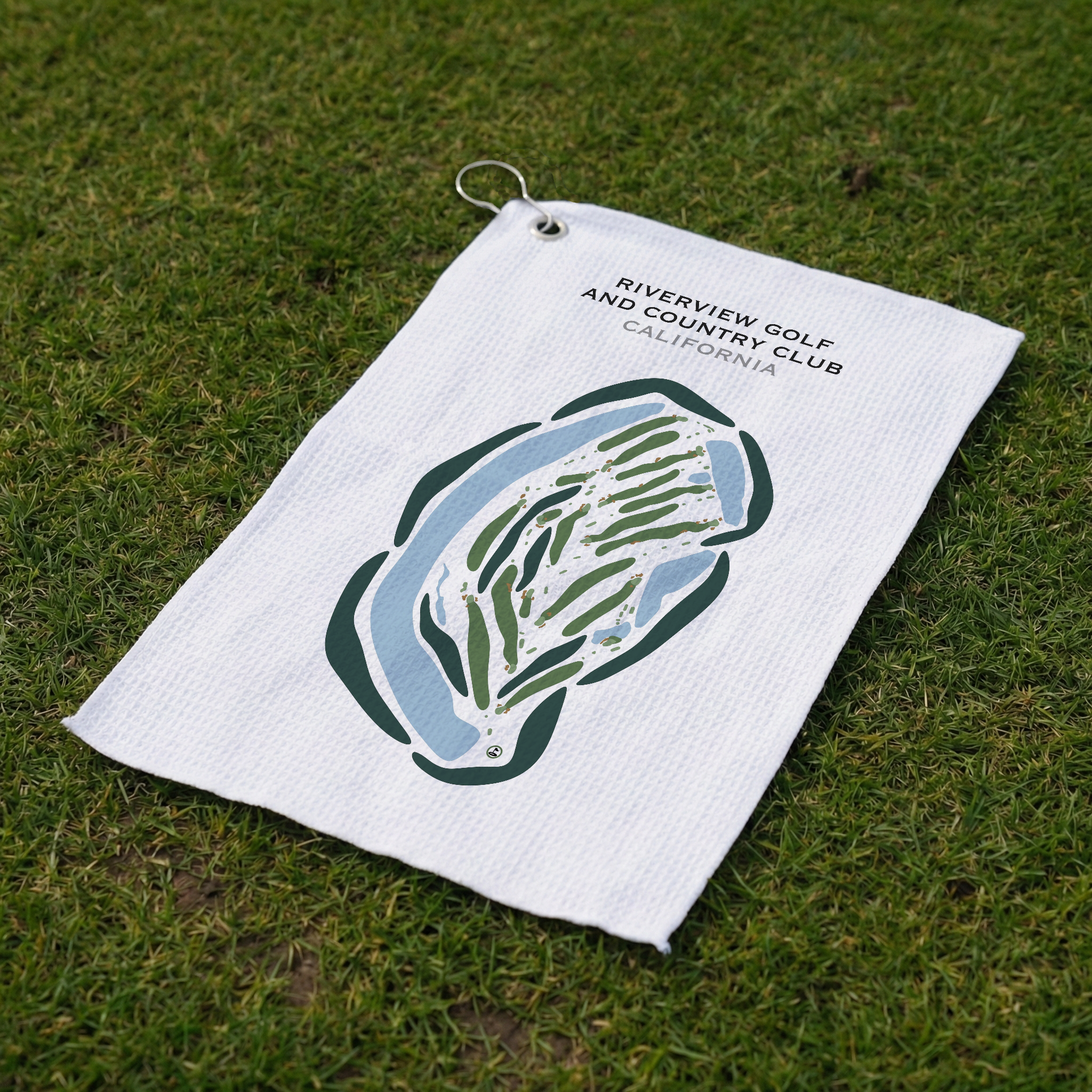 Riverview Golf & Country Club, California - Printed Golf Courses