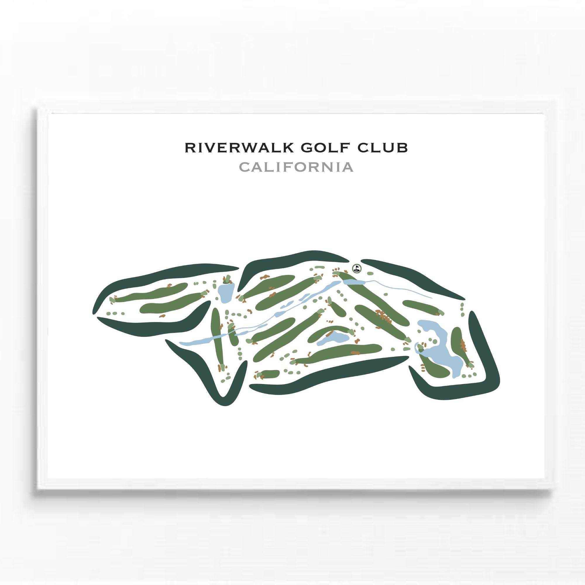 Riverwalk Golf Club, California - Printed Golf Courses