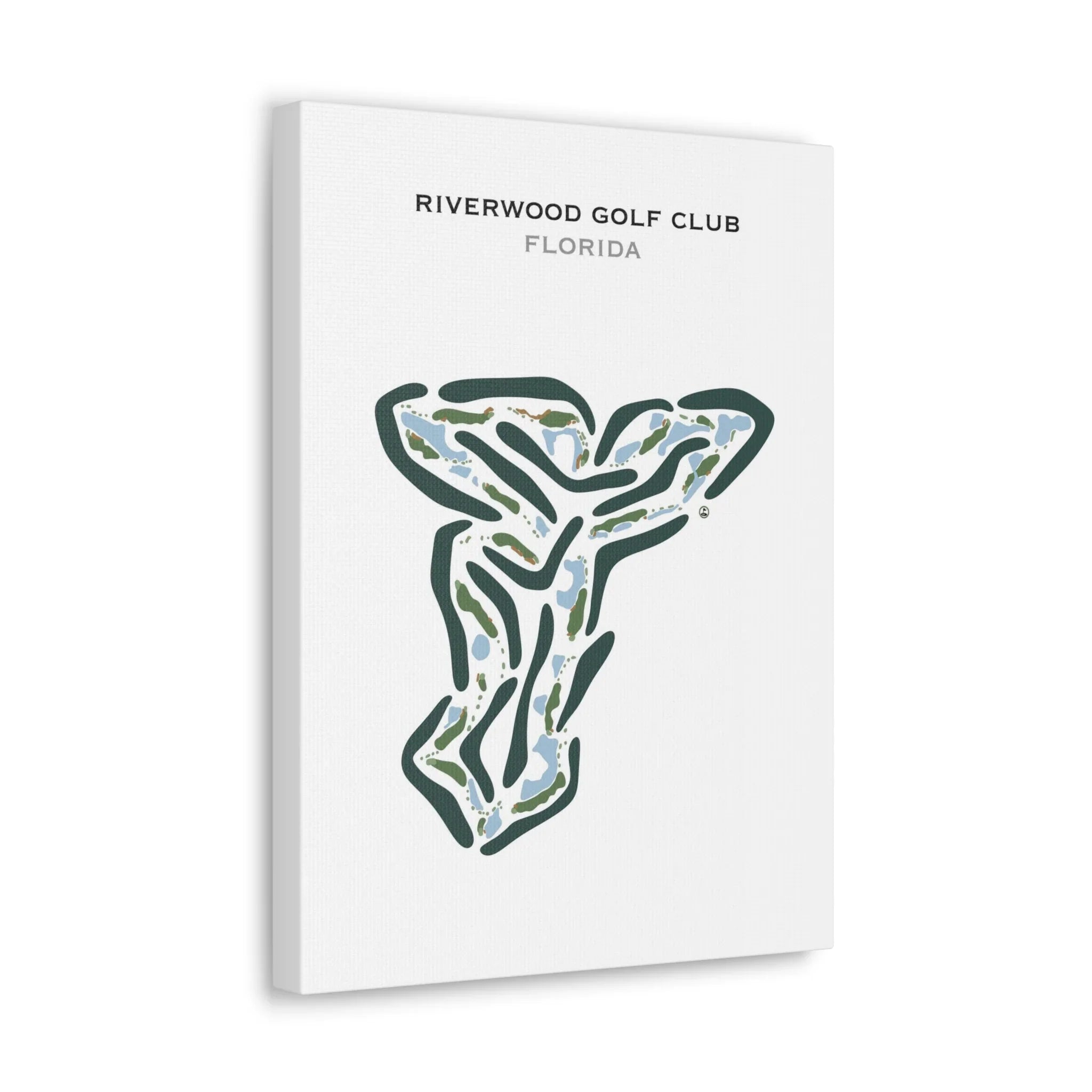 Riverwood Golf Club, Florida - Printed Golf Courses