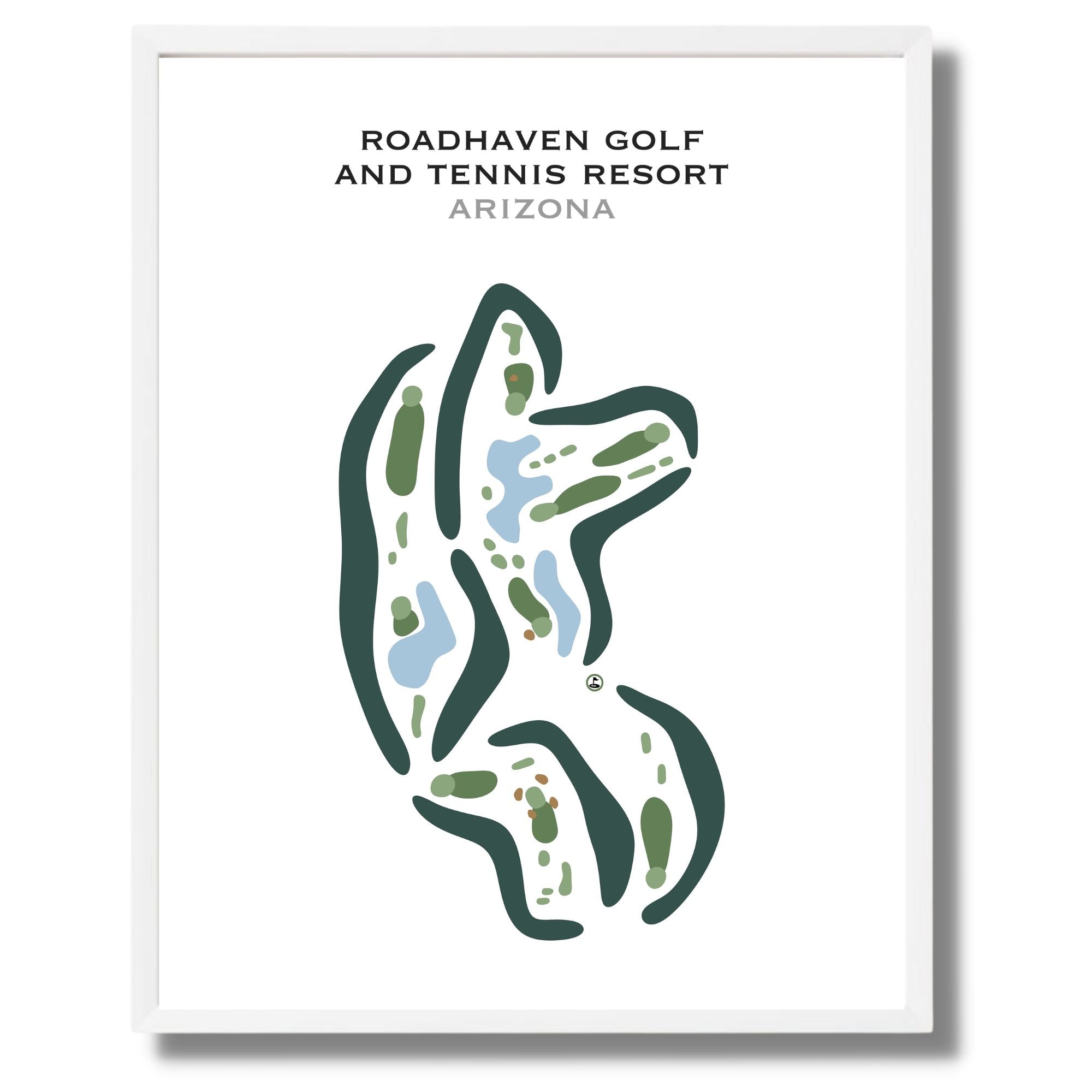 Roadhaven Golf & Tennis Resort, Arizona - Printed Golf Courses
