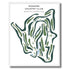Roanoke Country Club, North Carolina - Printed Golf Courses