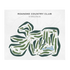 Roanoke Country Club, Virginia - Printed Golf Courses