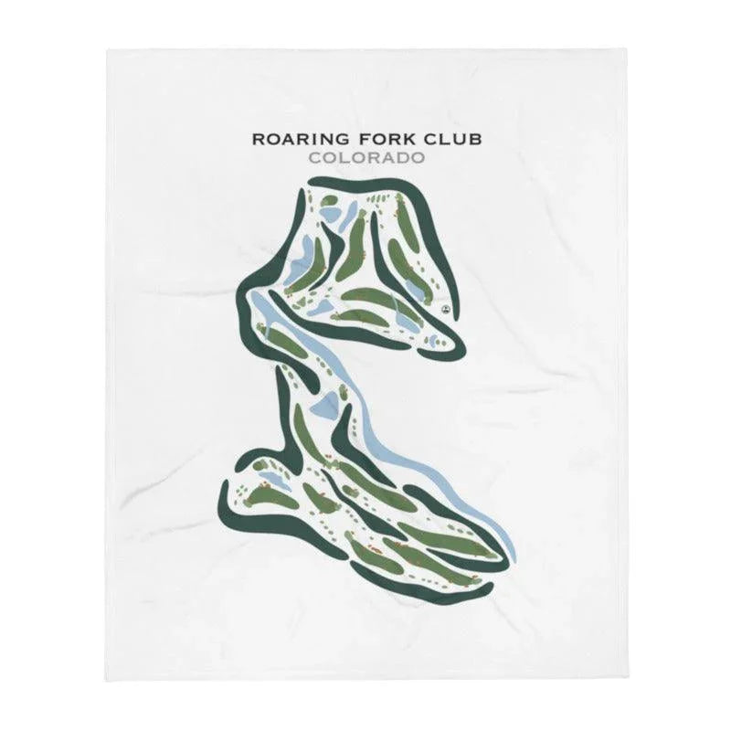 Roaring Fork Club, Colorado - Printed Golf Courses