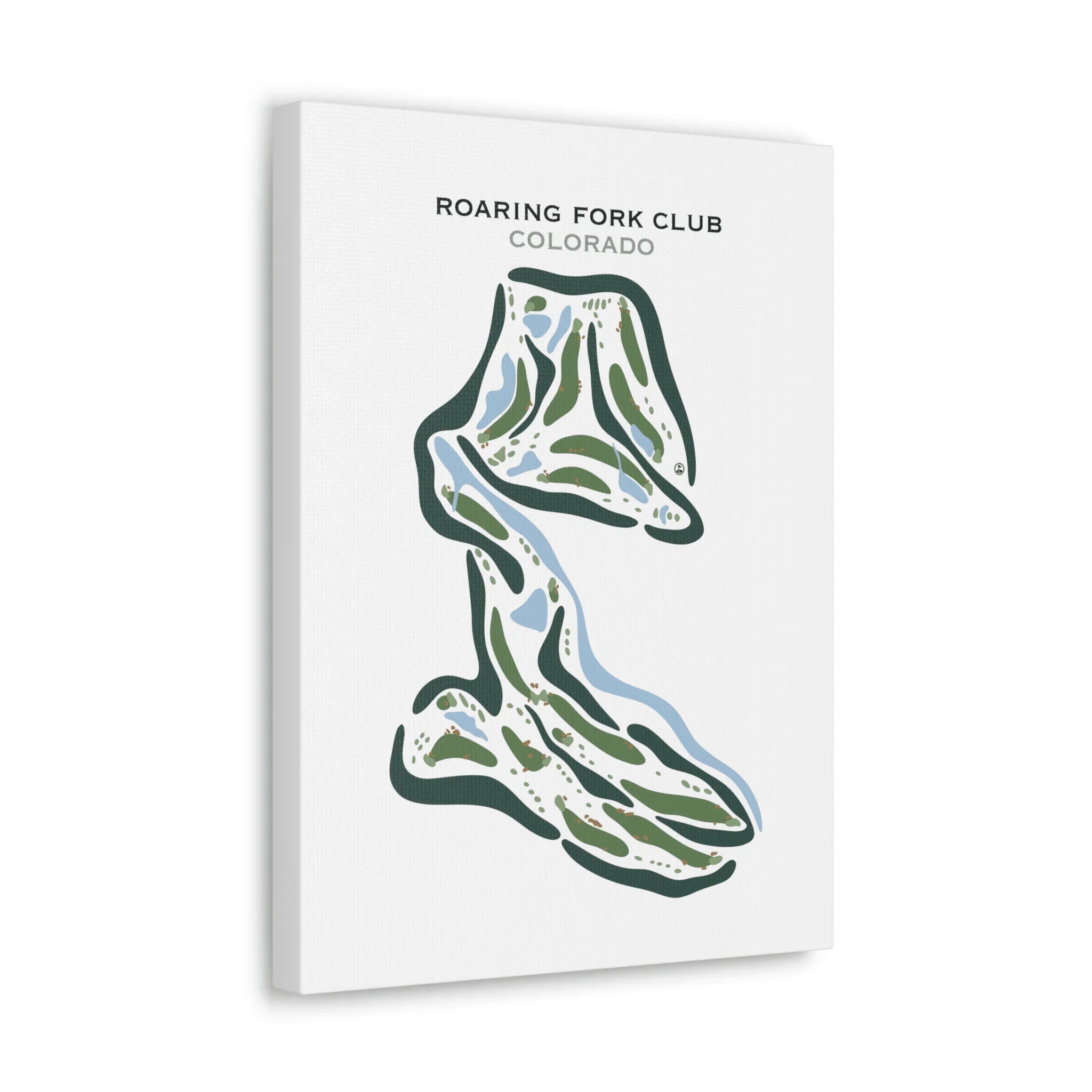 Roaring Fork Club, Colorado - Printed Golf Courses