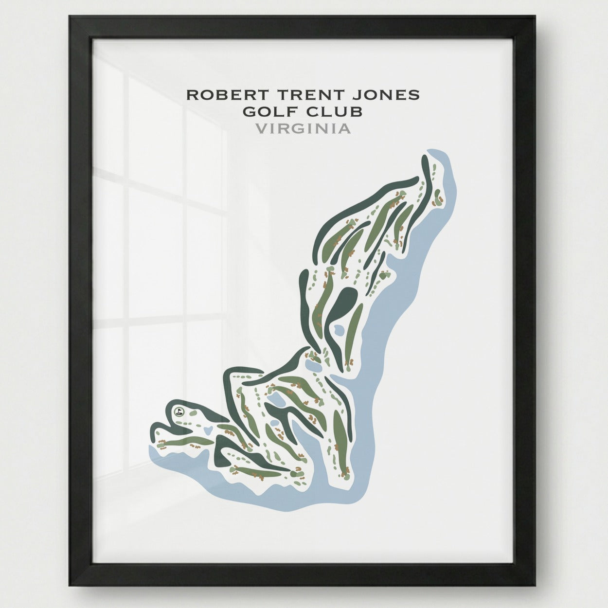 Robert Trent Jones Golf Club, Virginia - Printed Golf Courses