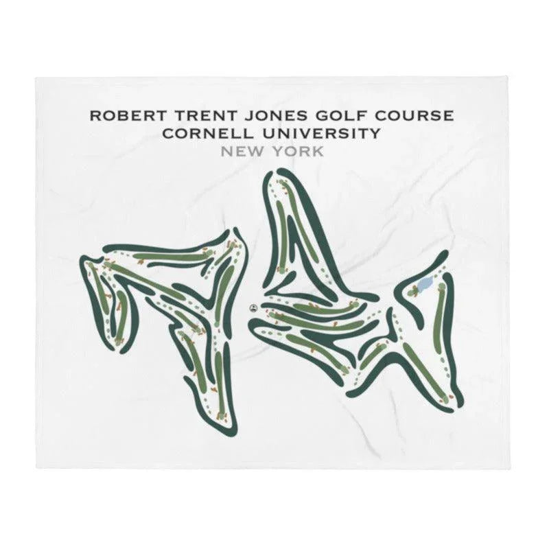 Robert Trent Jones Golf Course Cornell University, New York - Printed Golf Courses
