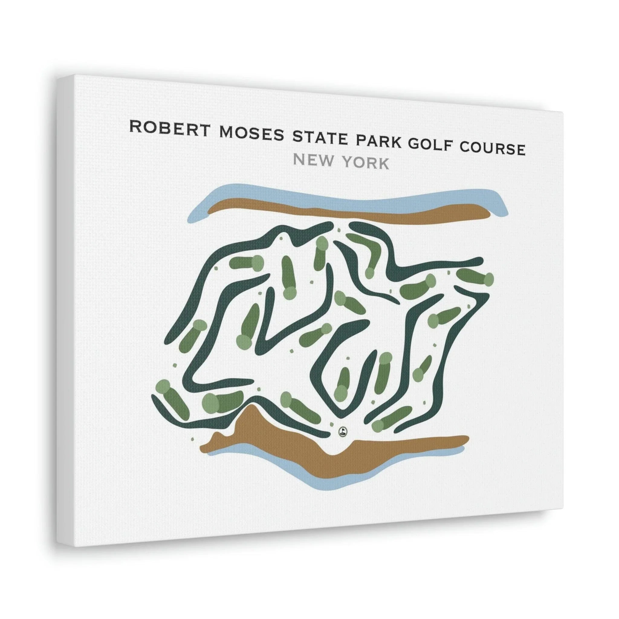 Robert Moses State Park Golf Course, New York - Printed Golf Course