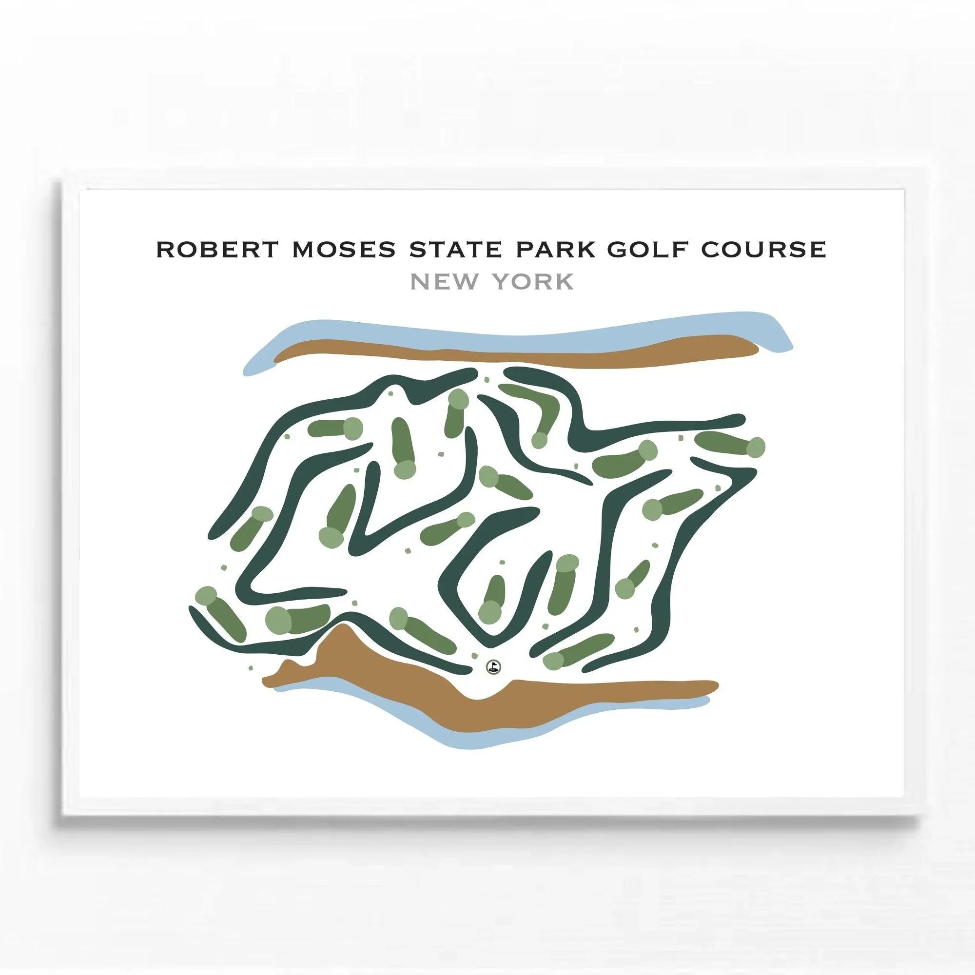 Robert Moses State Park Golf Course, New York - Printed Golf Course