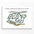 Robert Moses State Park Golf Course, New York - Printed Golf Course