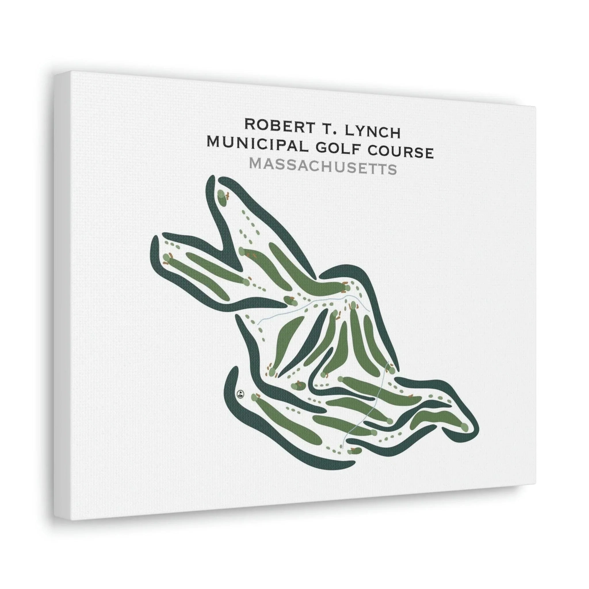 Robert T. Lynch Municipal Golf Course, Massachusetts - Printed Golf Courses