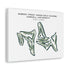 Robert Trent Jones Golf Course Cornell University, New York - Printed Golf Courses