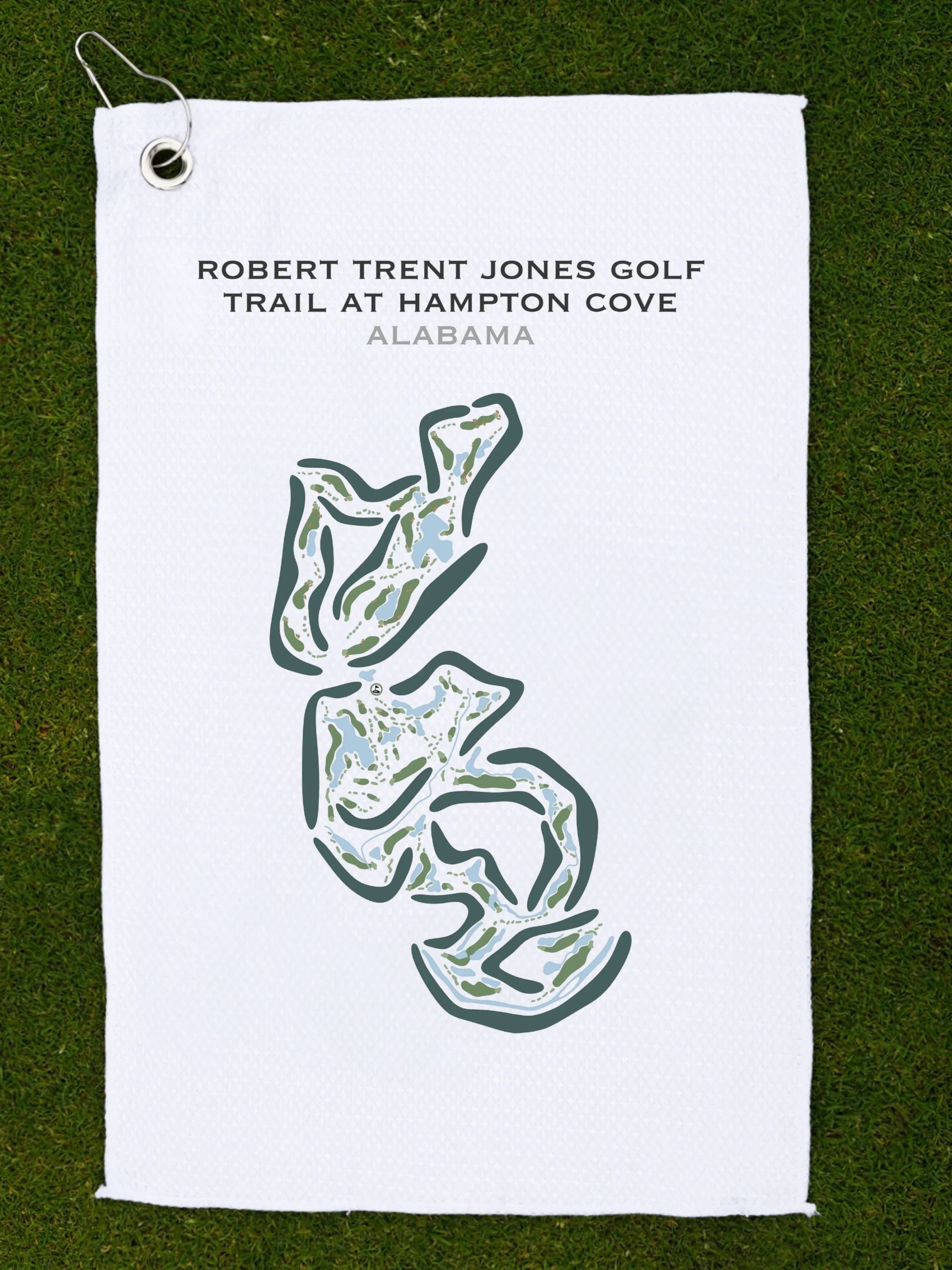 Robert Trent Jones Golf Trail At Hampton Cove, Alabama - Printed Golf Course