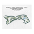 Robert Trent Jones Golf Trail At Magnolia Grove, Falls Course, Alabama - Printed Golf Courses