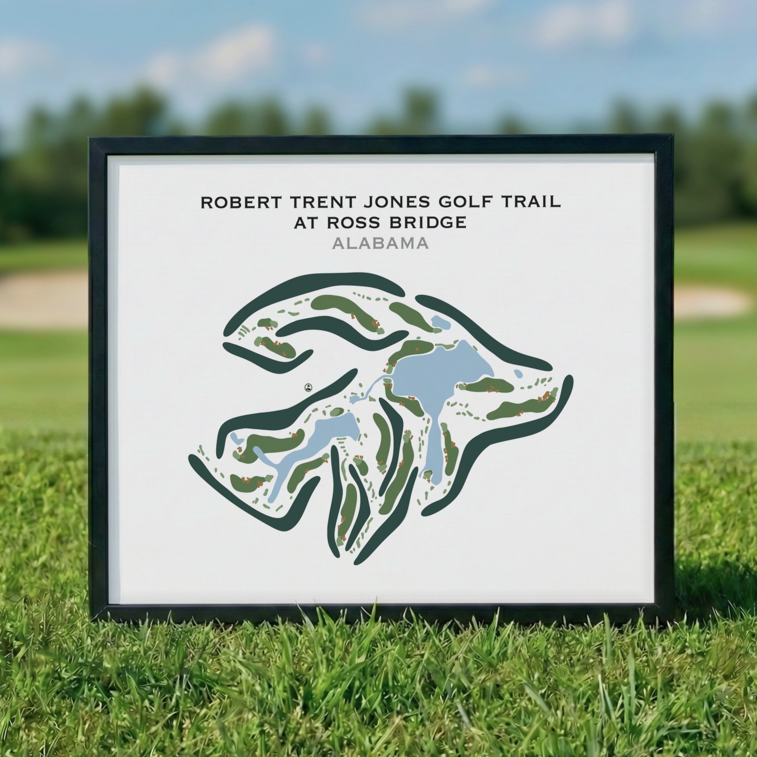 Robert Trent Jones Golf Trail at Ross Bridge, Alabama - Printed Golf Courses