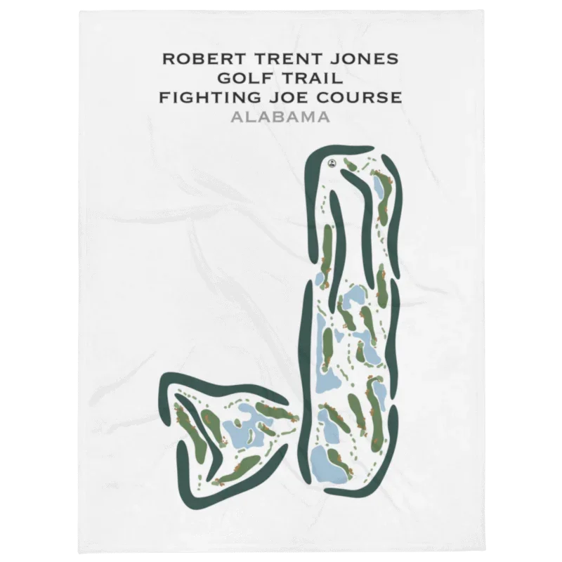 Robert Trent Jones Golf Trail Fighting Joe Course, Alabama - Printed Golf Courses