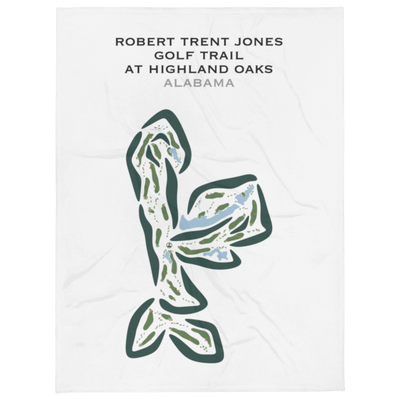 Robert Trent Jones Golf Trail at Highland Oaks, Alabama - Printed Golf Courses