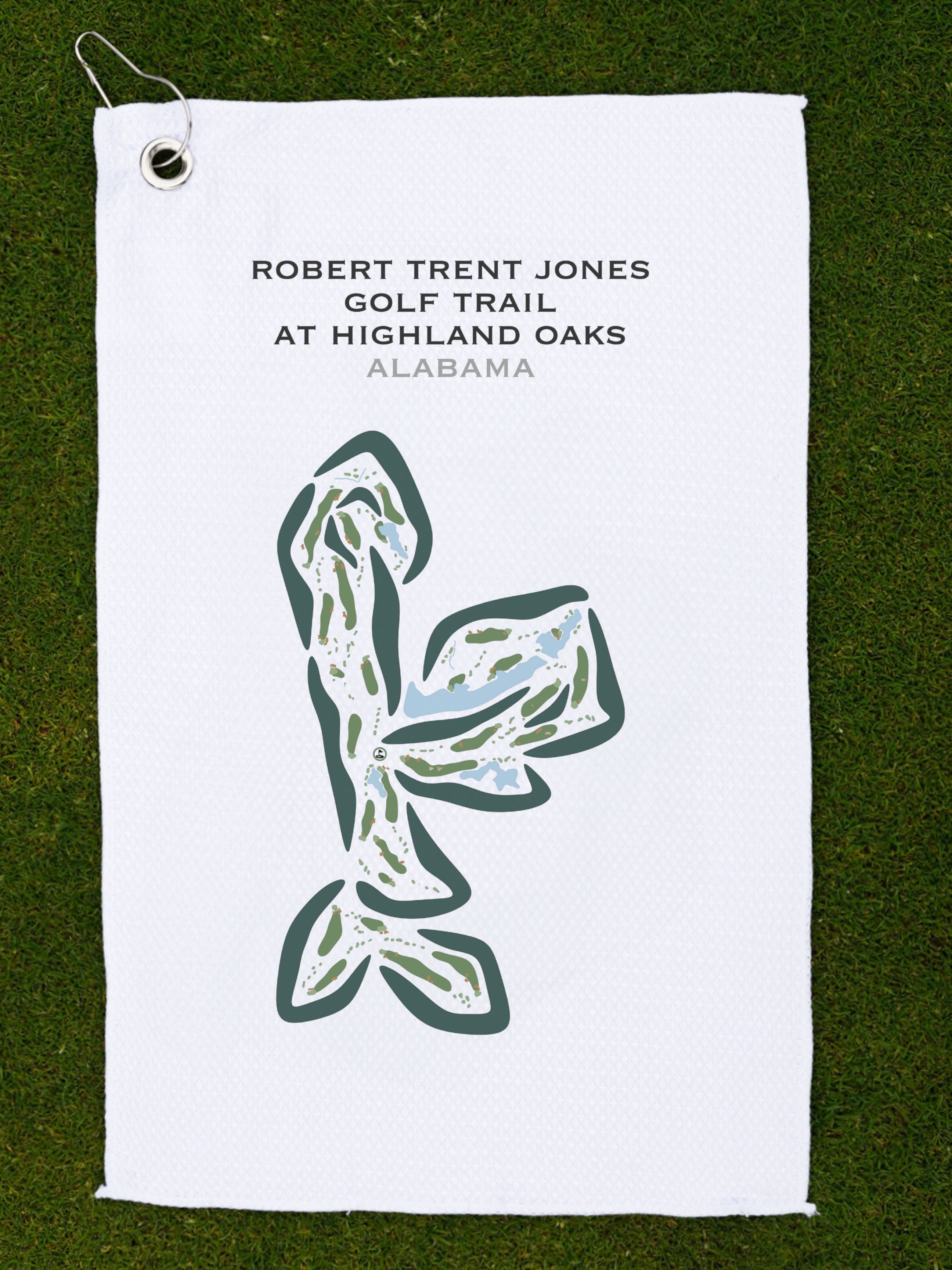 Robert Trent Jones Golf Trail at Highland Oaks, Alabama - Printed Golf Courses