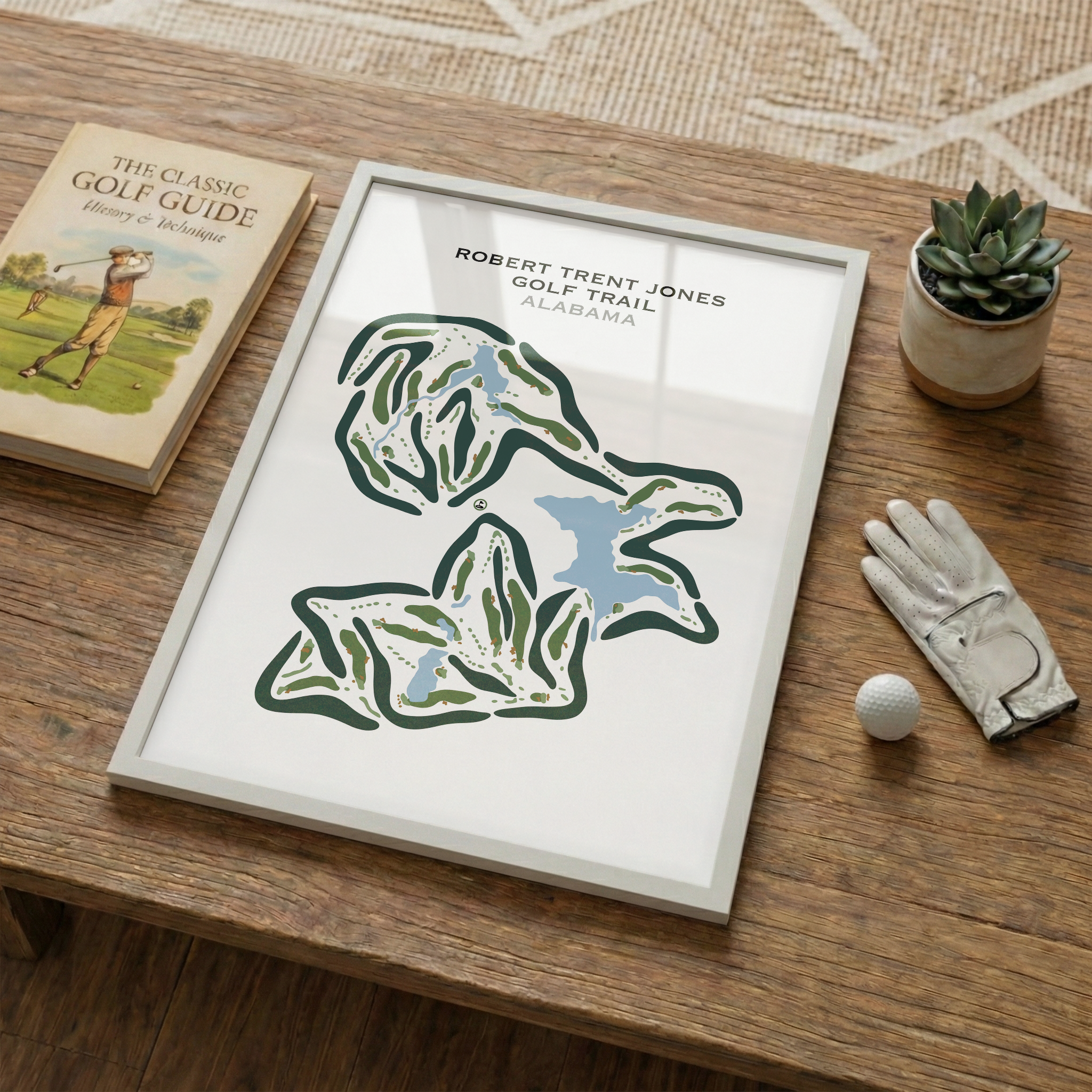 Robert Trent Jones Golf Trail, Alabama - Printed Golf Courses