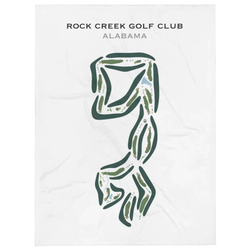 Rock Creek Golf Club, Alabama - Printed Golf Courses