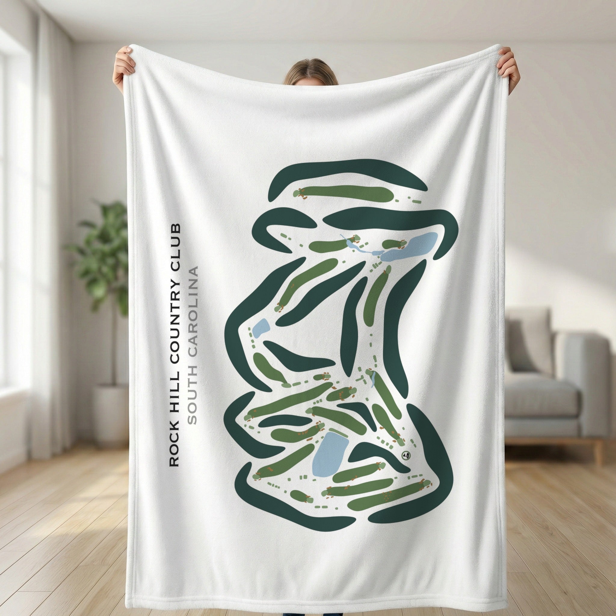 Rock Hill Country Club, South Carolina - Printed Golf Courses