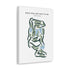 Rock Hollow Golf Club, Indiana - Printed Golf Courses