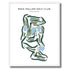 Rock Hollow Golf Club, Indiana - Printed Golf Courses