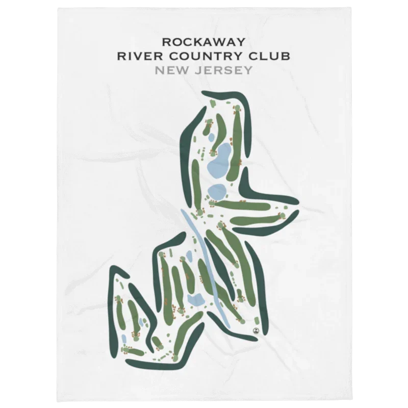 Rockaway River Country Club, New Jersey - Printed Golf Course