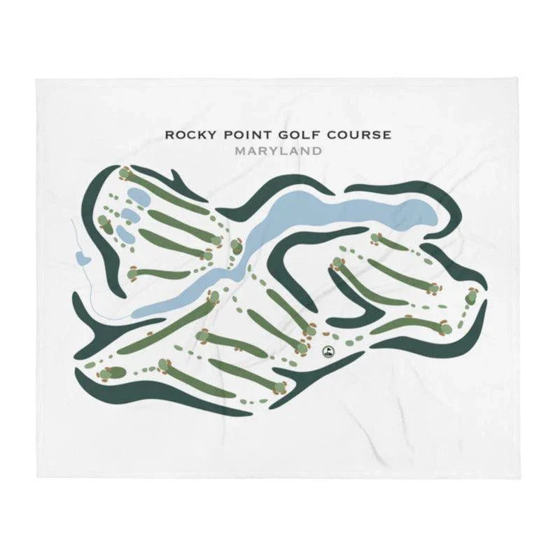Rocky Point Golf Course, Maryland - Printed Golf Courses