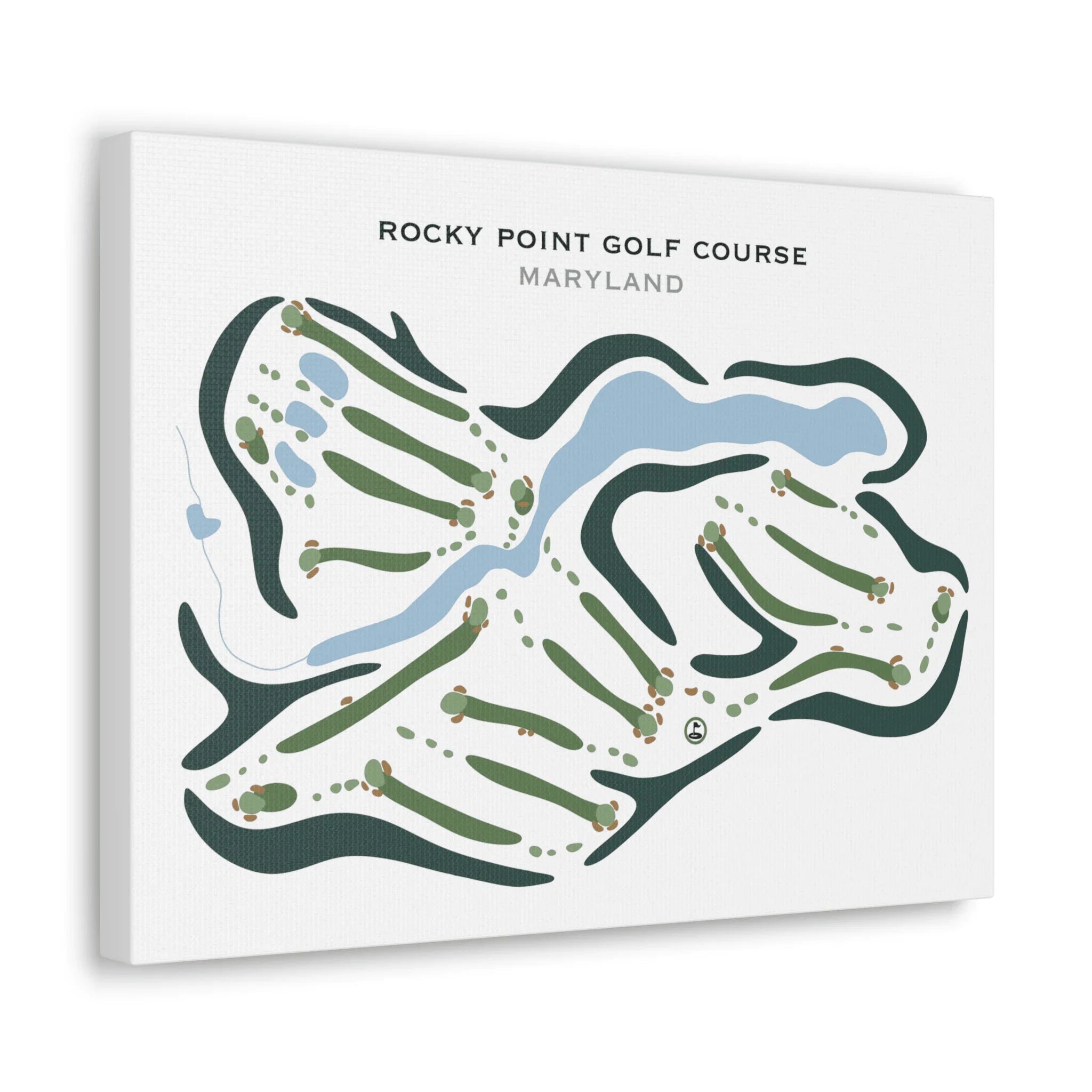 Rocky Point Golf Course, Maryland - Printed Golf Courses
