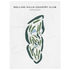 Rolling Hills Country Club, Indiana - Printed Golf Courses