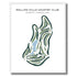 Rolling Hills Country Club, North Carolina - Printed Golf Courses