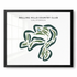 Rolling Hills Country Club, California - Printed Golf Course