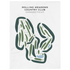 Rolling Meadows Country Club, Connecticut - Printed Golf Courses