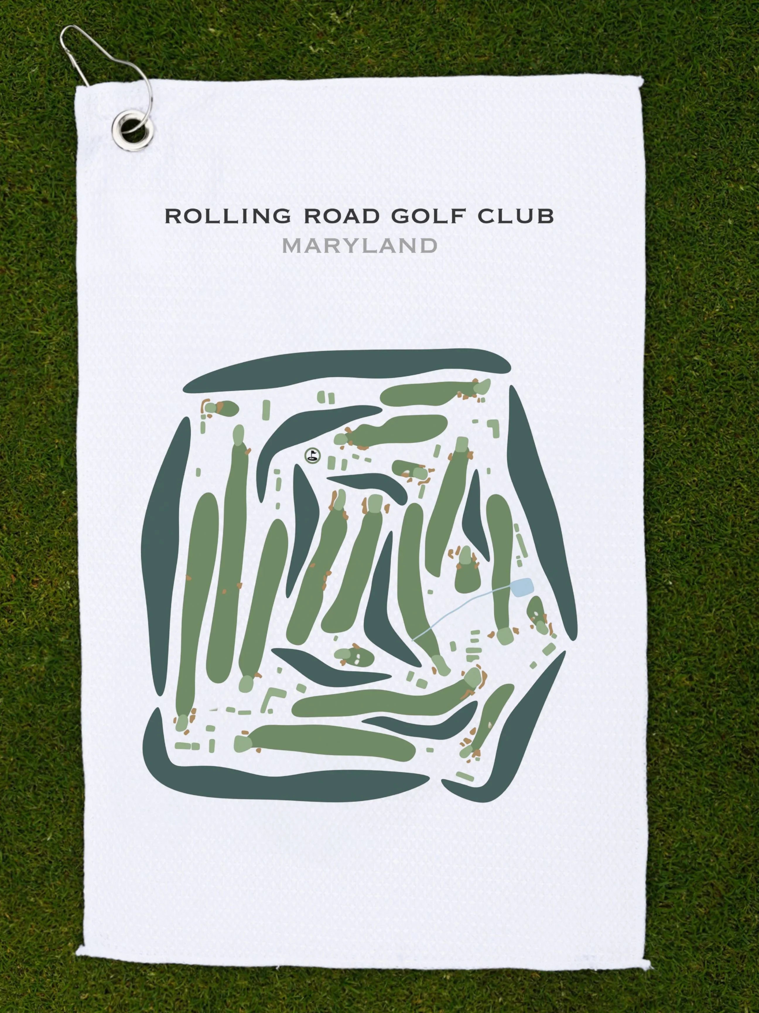 Rolling Road Golf Club, Maryland - Printed Golf Courses