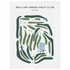 Rolling Green Golf Club, Ohio - Printed Golf Courses