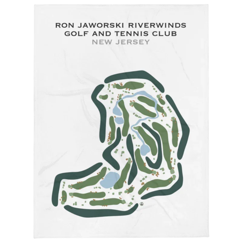 Ron Jaworski's RiverWinds Golf & Tennis Club, New Jersey - Printed Golf Courses