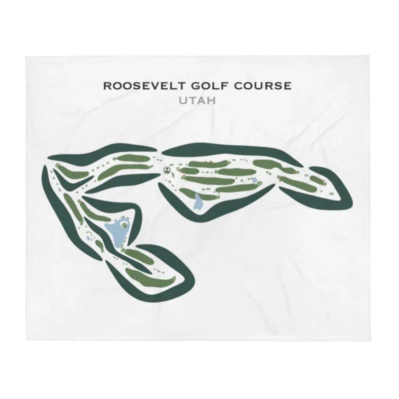 Roosevelt Golf Course, Roosevelt Utah - Printed Golf Courses