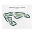 Roosevelt Golf Course, Roosevelt Utah - Printed Golf Courses