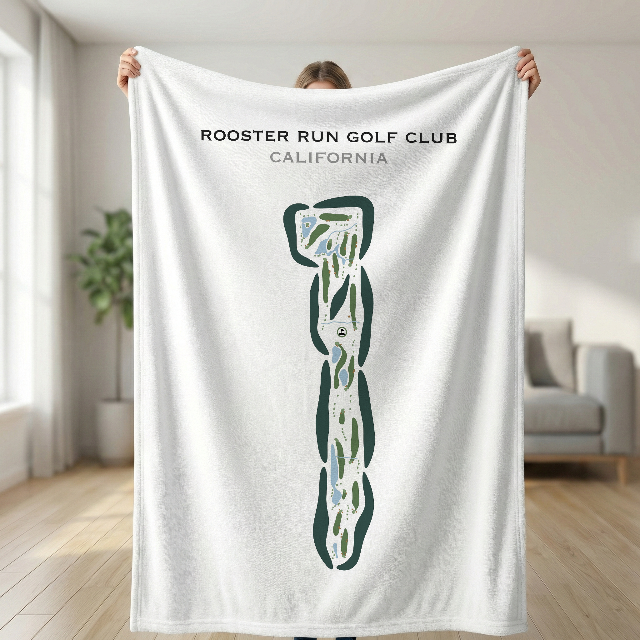 Rooster Run Golf Club, California - Printed Golf Courses