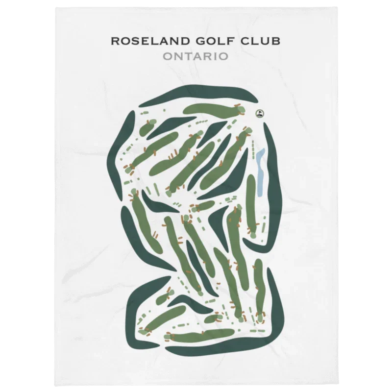 Roseland Golf Club, Canada - Printed Golf Courses