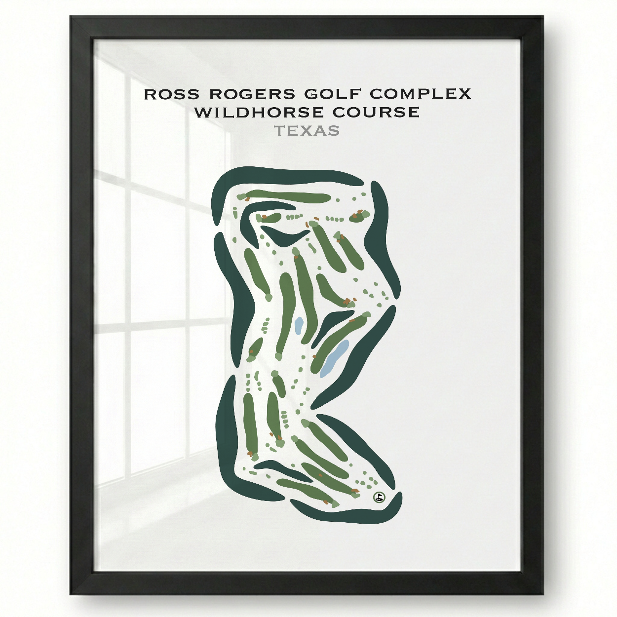 Ross Rogers Golf Complex - WildHorse Course, Texas - Printed Golf Courses
