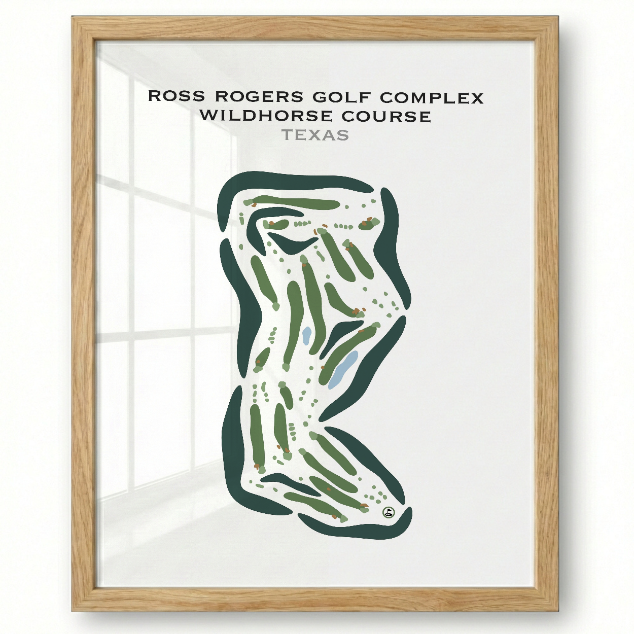 Ross Rogers Golf Complex - WildHorse Course, Texas - Printed Golf Courses