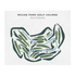 Rouge Park Golf Course, Michigan - Printed Golf Courses