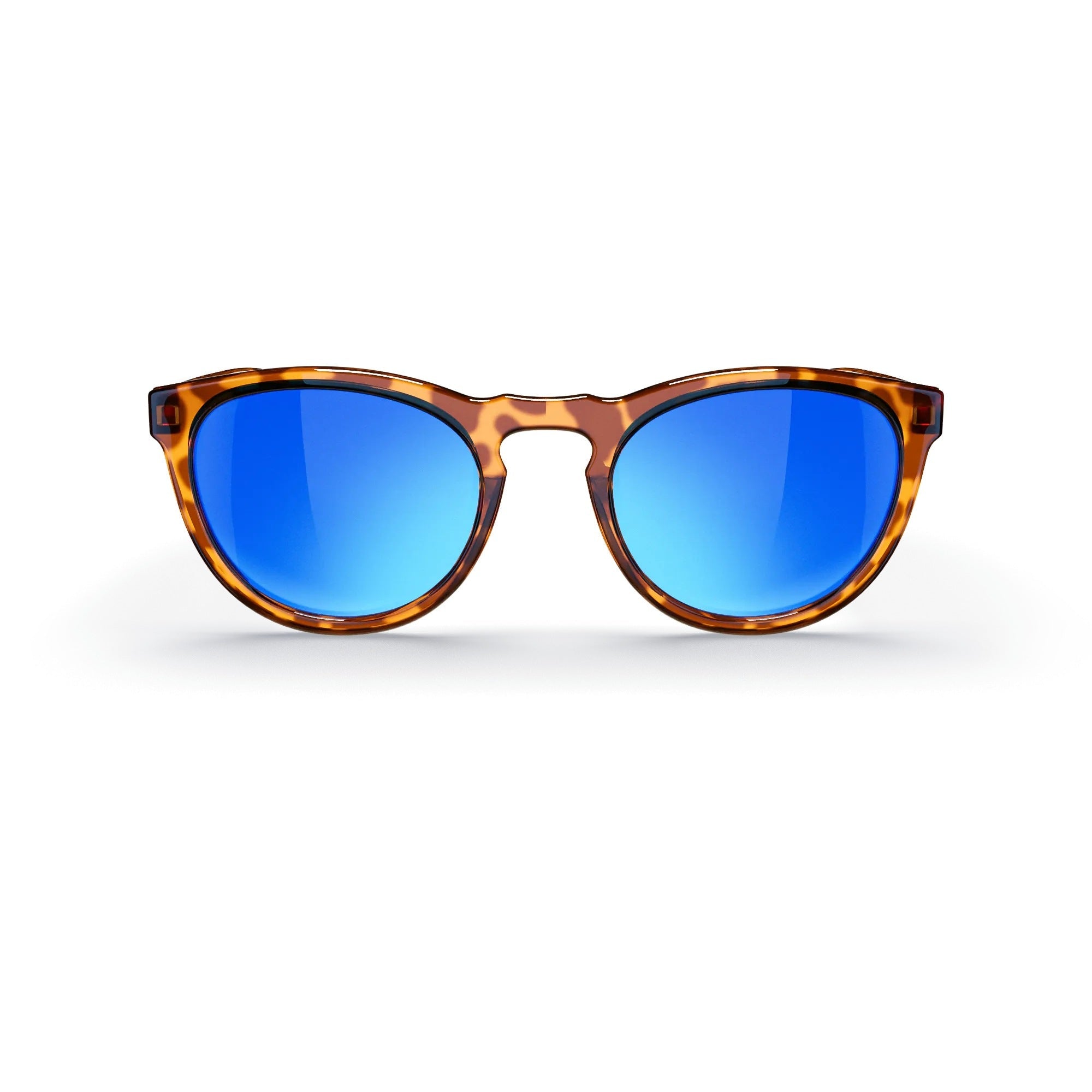 Tortoise Round Prescription Polarized Polycarbonate Sunglasses