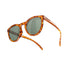 Tortoise Round Prescription Polarized Polycarbonate Sunglasses