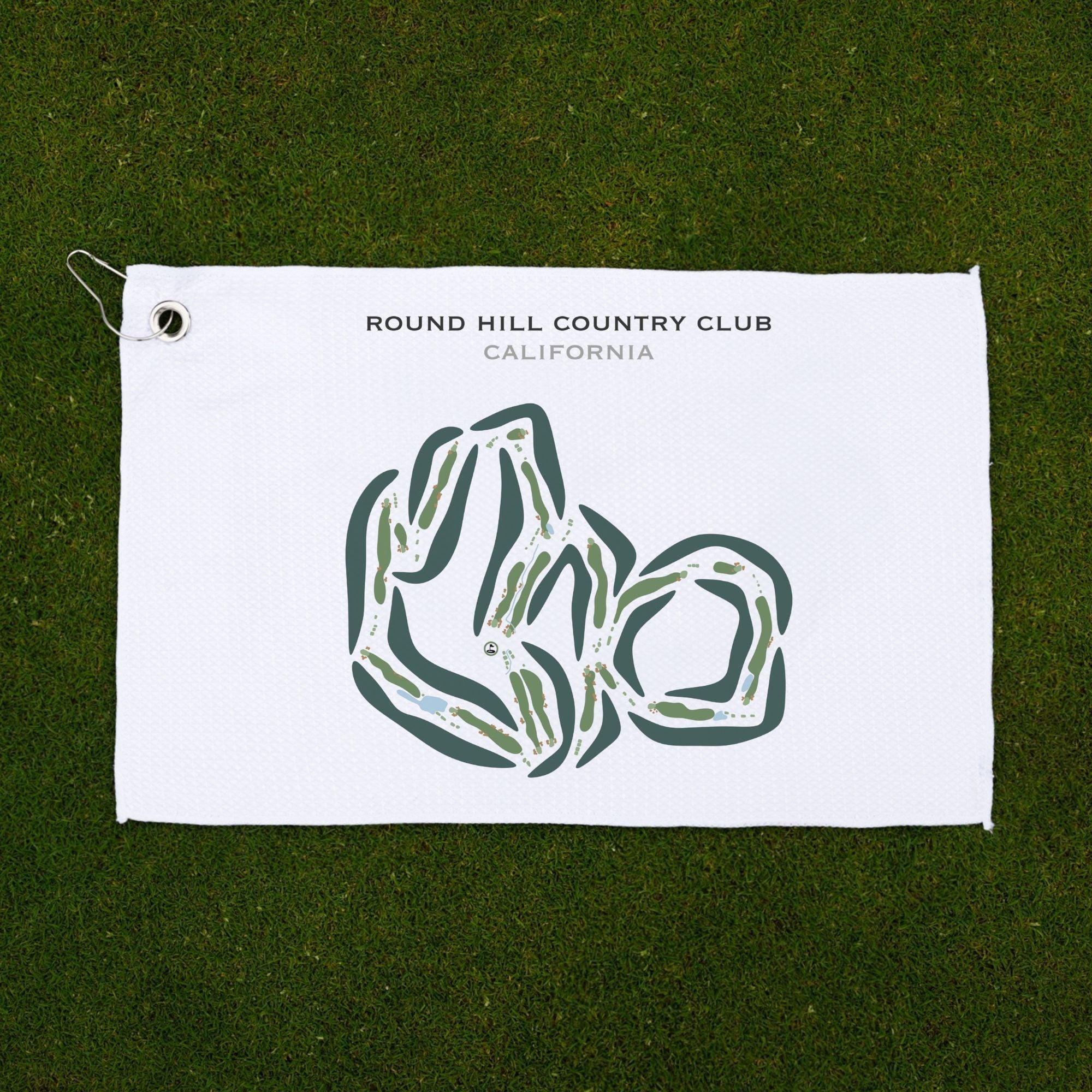 Round Hill Country Club, California - Printed Golf Courses