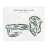 Roxiticus Golf Club, New Jersey - Printed Golf Course