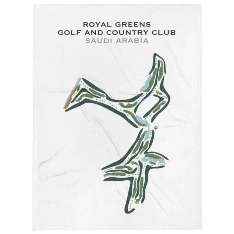 Royal Greens Golf & Country Club, Saudi Arabia - Printed Golf Courses
