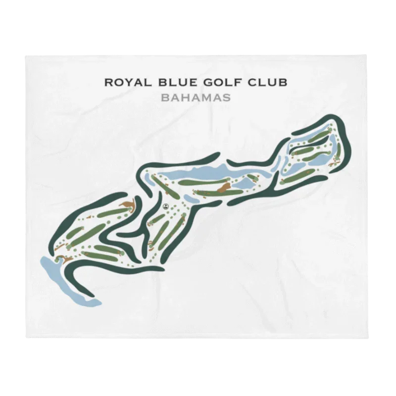Royal Blue Golf Club, Bahamas - Printed Golf Courses