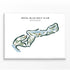 Royal Blue Golf Club, Bahamas - Printed Golf Courses